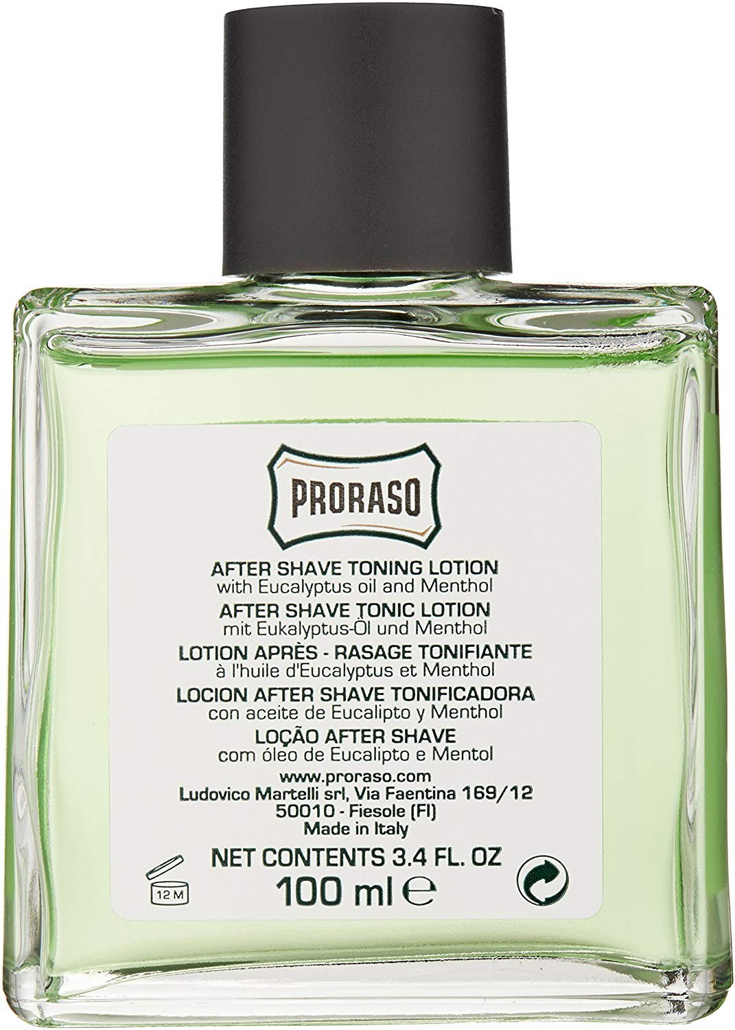 Proraso Lozione After Shave Green - 100 ml