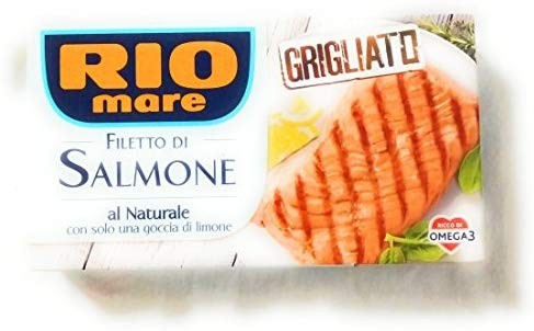 Rio mare filetto di salmone al naturale grigliato 125g