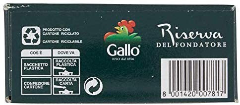 Riso Gallo Grandi Risi dal Mondo Gran Riserva - 500 gr
