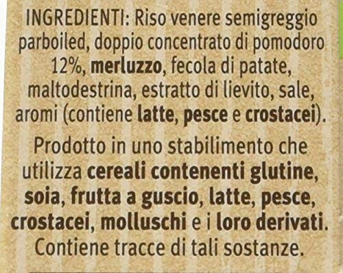 Riso Gallo Risotto Gusto e Benessere Venere al Profumo di Mare - Busta da 175 gr