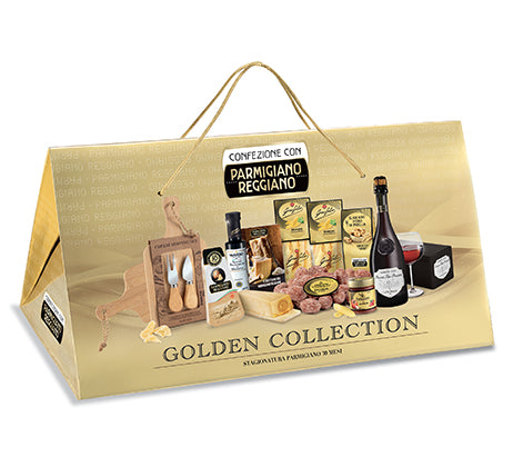 Cesta Natale GOLDEN COLLECTION 11 pezzi