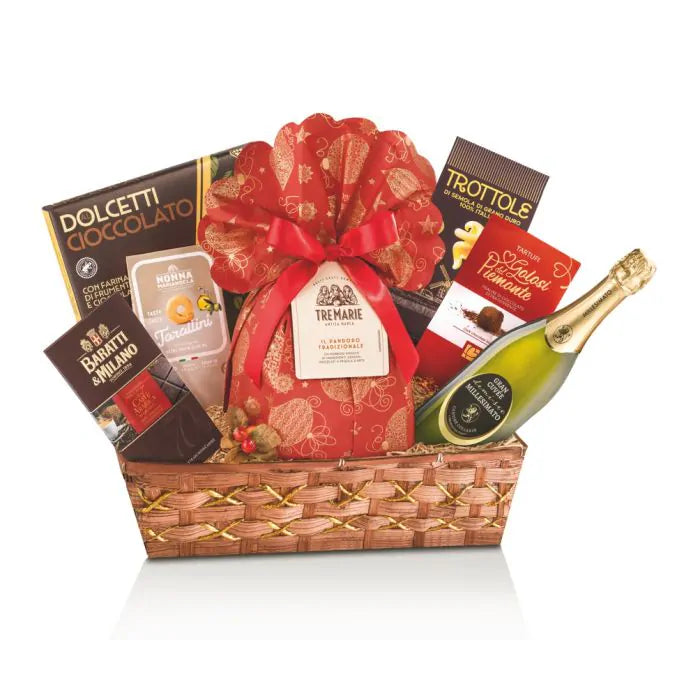 Confezione regalo cesto di Natale Villa Guelfa Liberty