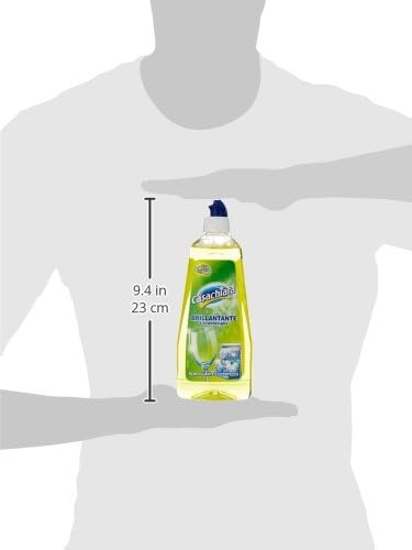 Casachiara - Brillantante Lavastoviglie, Limone Verde, Scintillante Lucentezza - 500 Ml