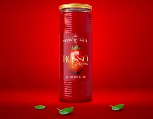 ROSSO GARGANO 161252 Passata Pomod Puglia, Gr 690
