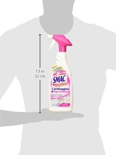 Smac Express Candeggina e Sgrassatore - 8 pezzi da 650 ml [5200 ml]