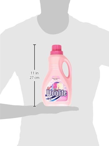 Lip Woolite Detersivo Lavatrice Lana e Delicati 25 Lavaggi, da 1500 ml di Detersivo Lavatrice Liquido Lana e Delicati con Cheratina