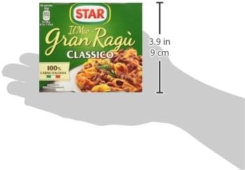 Star - Il Mio Gran Ragù, Classico, 100% Carne Italiana - 3 confezioni da 2 latte da 180 g [1080 g, 6 latte, 12 porzioni]