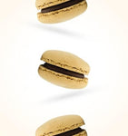 Cuorenero 3 Macaron Gusto Cacao | Macaron Senza Glutine al Cioccolato | Cioccolatini in Scatola Regalo | Biscotti Macaron in Astuccio - 42 Gr.