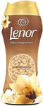 Lenor, Set di profumi per la biancheria, profumo di fiori di ametista, orchidea dorata, freschezza di aprile, 3 x 210 g