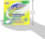 casachiarapastillas per lavastoviglie 5en 1, confezione da 16 – [Confezione da 4]