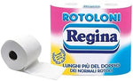 10 CONFEZIONI DA 4 ROTOLONI REGINA CARTA IGIENICA 2 VELI