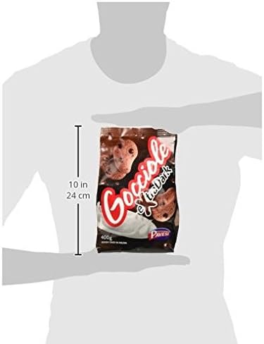 Pavesi Gocciole Extra Dark (400g) - 4 Pacchi da 400 g - [1,6Kg]