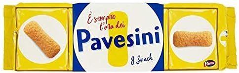 Pavesi Pavesini Classici, Biscotto Leggero per Colazione o Gustoso Break, Confezione da 200 g