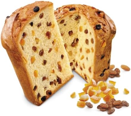 Maina il Panettone Buono e Soffice con Canditi e Uva Sultanina 1000g 1kg - Natale 2023