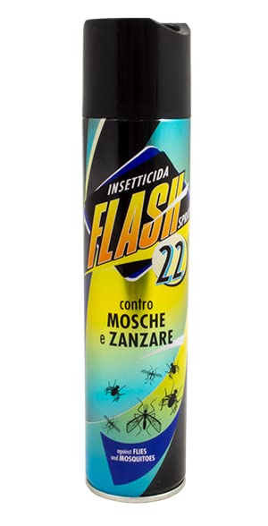 Flash Insetticida Spray Mosche e Zanzare, 400ml