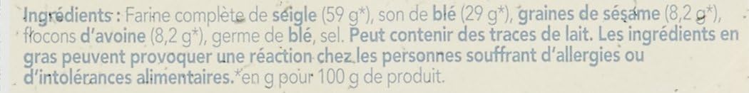 Wasa Fibres, Cracker con 100% Segale Integrale, 230 g, Ricchi di Fibre (Confezione da 3)