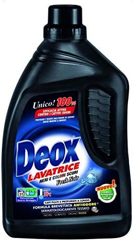 DEOX Detergente Bucato Lavatrice Colori Scuri 1050ml 21 Lavaggi