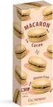 Cuorenero 3 Macaron Gusto Cacao | Macaron Senza Glutine al Cioccolato | Cioccolatini in Scatola Regalo | Biscotti Macaron in Astuccio - 42 Gr.
