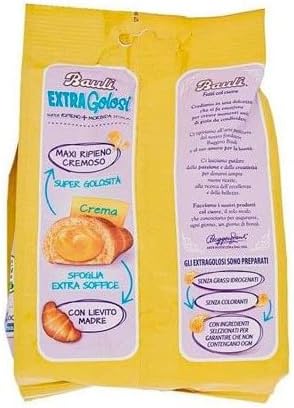 Bauli extra golosi mini croissant crema gr.75 (1000027853)