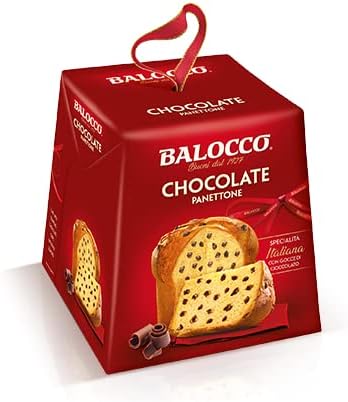 Mini Panettone Balocco Con Gocce di Cioccolato 32 Pezzi da 90 g Natale