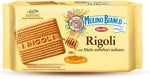 3X Mulino Bianco Rigoli Biscotti Frollini con Miele Millefiori Italiano 400g [3 Confezioni]