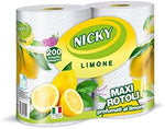 ASCIUG. NICKI 2R MAXI LIMONI