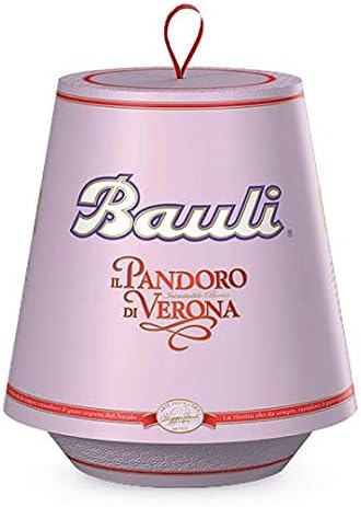 Bauli Il Pandoro di Verona Tradizionale Pandoro Morbido con Zucchero a Velo 1Kg Torta Natalizia