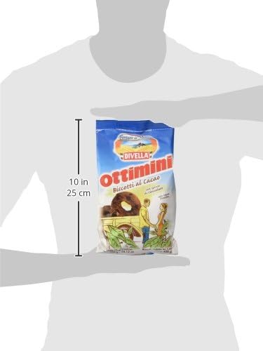 Divella Biscotti Ottimini, con Gocce di Cioccolato, 400g