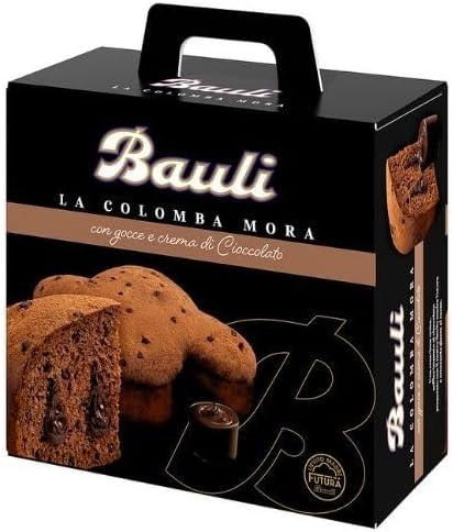 Colomba Mora 600g con Crema al Cioccolato e Gocce di Cioccolato Impasto al Cacao Soffice Dolce Pasquale Ricetta Speciale Alternativa alla Colomba Tradizionale Pasqua 2026