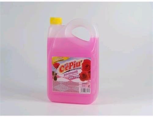 C'e' Piu' Detersivo Lava Pavimenti C'E'Piu' Fragranza Rose 4lt.5/1$, 4 lt