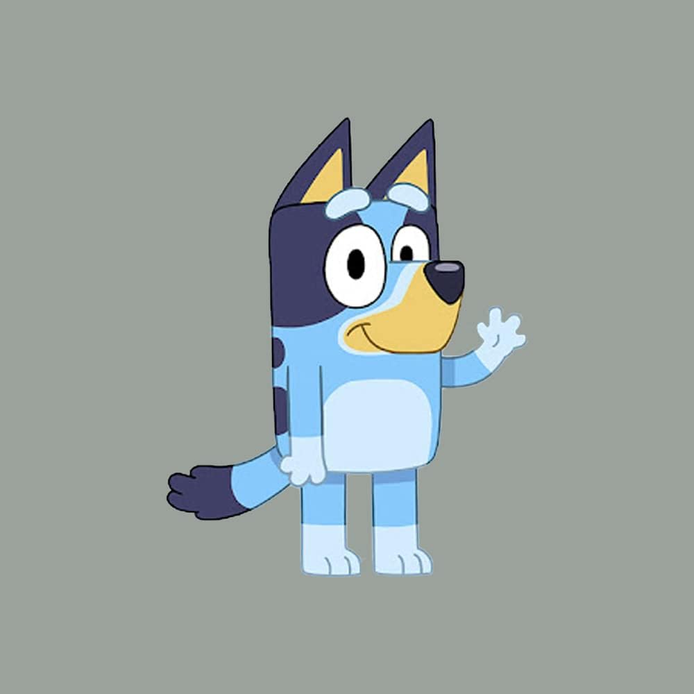 Lucgel Srl 1 Pz Uovo Cioccolato al Latte con Sorprese BLUEY da 220g anno 2023