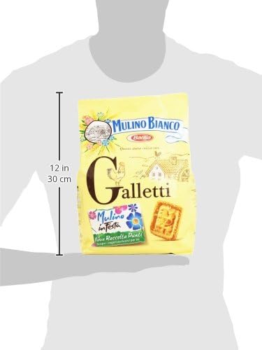 Mulino Bianco Biscotti Frollini Galletti, Colazione Ricca di Gusto - 800 gr