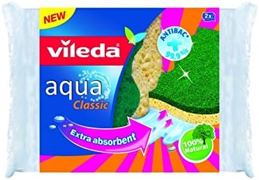 VILEDA AQUA CLASSIC SPUGNA NAT. ABR. 2 PZ.