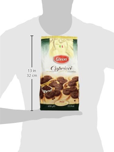 Cabrioni Biscotti Capricci al Cacao, 650g