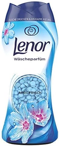 Lenor, Set di profumi per la biancheria, profumo di fiori di ametista, orchidea dorata, freschezza di aprile, 3 x 210 g