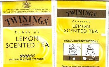 Twinings - Tè Nero - Limone (25 Bustine)