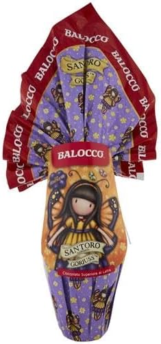 BaIocco Uovo di Cioccolato Superiore al Latte con Sorpresa per gorjuss santoro 240g (EDIZIONE PASQUA 2025)