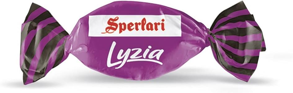 Sperlari - Caramelle Dure Lyzia Ripiene di Liquirizia Selezionata, Incartate Singolarmente - 6 Sacchetti da 175 gr