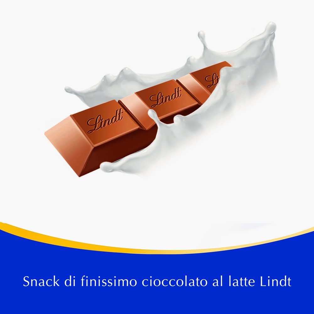 Lindt Snack di Cioccolato al Latte, Formato da 38g