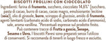 Pavesi Biscotti Frollini Gocciole Cioccolato, 12 Pack da 500 g