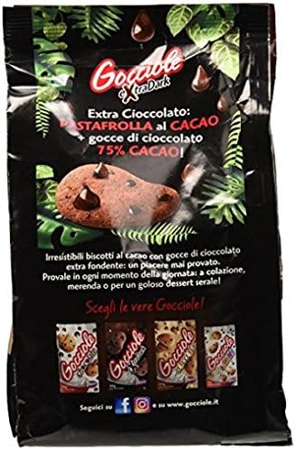 Pavesi Gocciole Extra Dark (400g) - 4 Pacchi da 400 g - [1,6Kg]