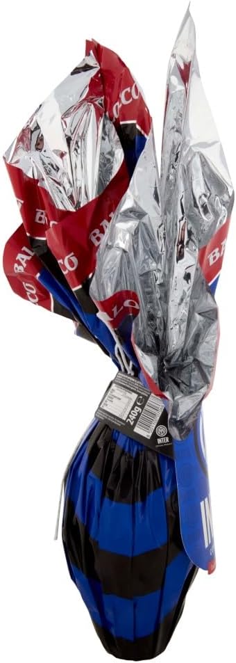 Uovo del Tifoso NERAZZURRO Uova al Cioccolato Superiore al Latte con Sorpresa 240g (EDIZIONE PASQUA 2026)