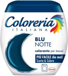 Coloreria Italiana Grey Colorante Tessuti e Vestiti in Lavatrice, colore Blu Notte, 1 Confezione, 350g