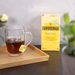 Twinings, Earl Grey Tea, Miscela di Tè Neri Selezionati con Aroma al Bergamotto, Gusto Morbido e Bilanciato, Infusi e Tisane, 12 Confezione da 25 Filtri