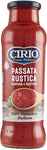 Cirio La Rustica Passata di Pomodoro, senza Glutine, Corposa e Gustosa, 680g