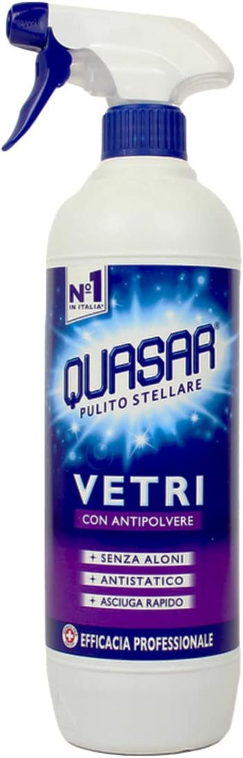 Ipershop Express Quasar Vetri con Antipolvere 650 ml