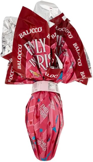 Balocco Emily in Paris Uovo al Cioccolato Finissimo al Latte con Sorpresa Fashion 240g - Pasqua 2025