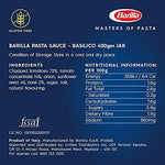 Barilla Salsa Basilico Pasta e Pizza, 400g, Italia | Progetto non OGM verificato | Vegano | Senza glutine | Senza coloranti aggiunti o Presevativi