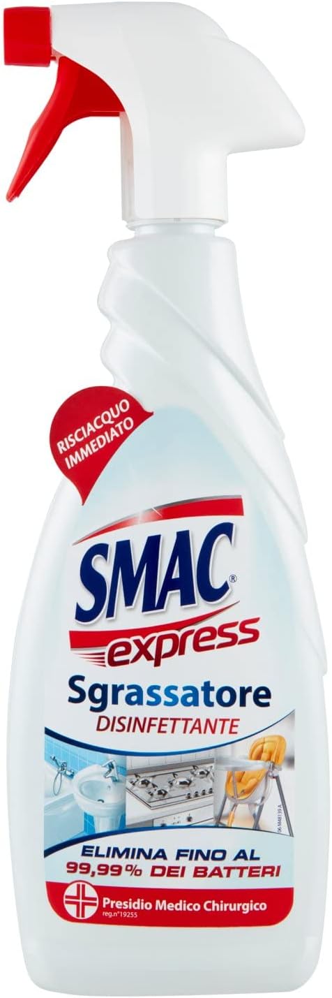 Smac Detergente Sgrassatore Disinfettante Express, 650ml