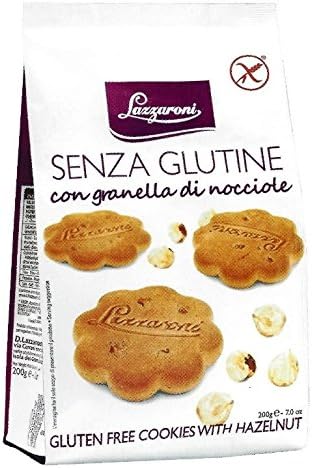 Lazzaroni, Frollini con granella di nocciole - 12 X 200g